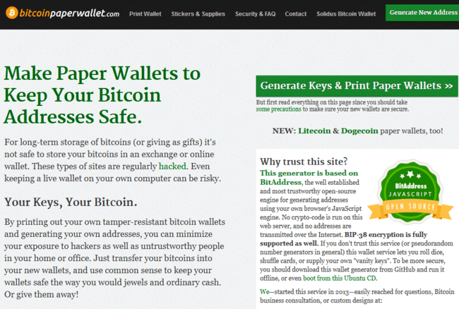 صفحه اصلی bitcoinpaperwallet [.] com