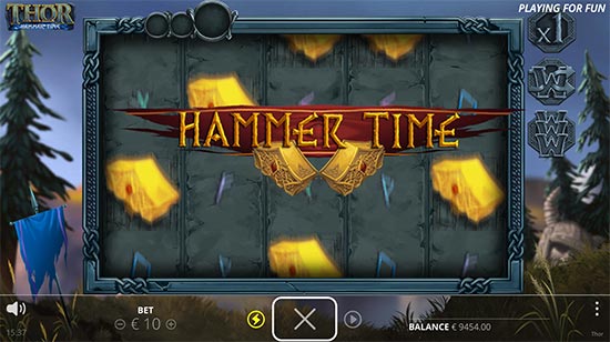 Thor: Hammer Time slot توسط No Limit City.