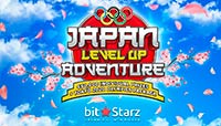 آرم BitStarz ژاپن Adventure Level Up Adventure